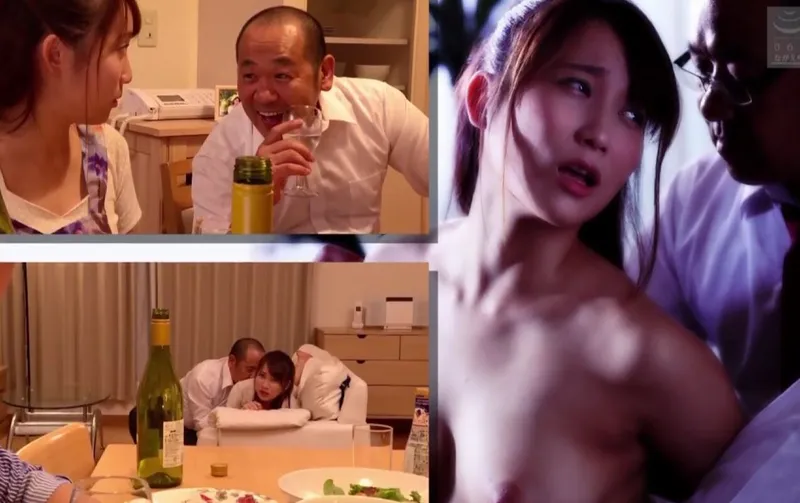 Gã tiền bối khốn nạn gạ làm tình cô vợ nhân viên ngay trước mặt rồi còn dọa đuổi việc