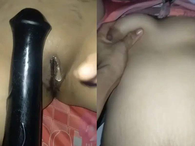 Con ghệ xinh tươi vú to âm đạo múp móc lồn bằng sextoy cực sướng